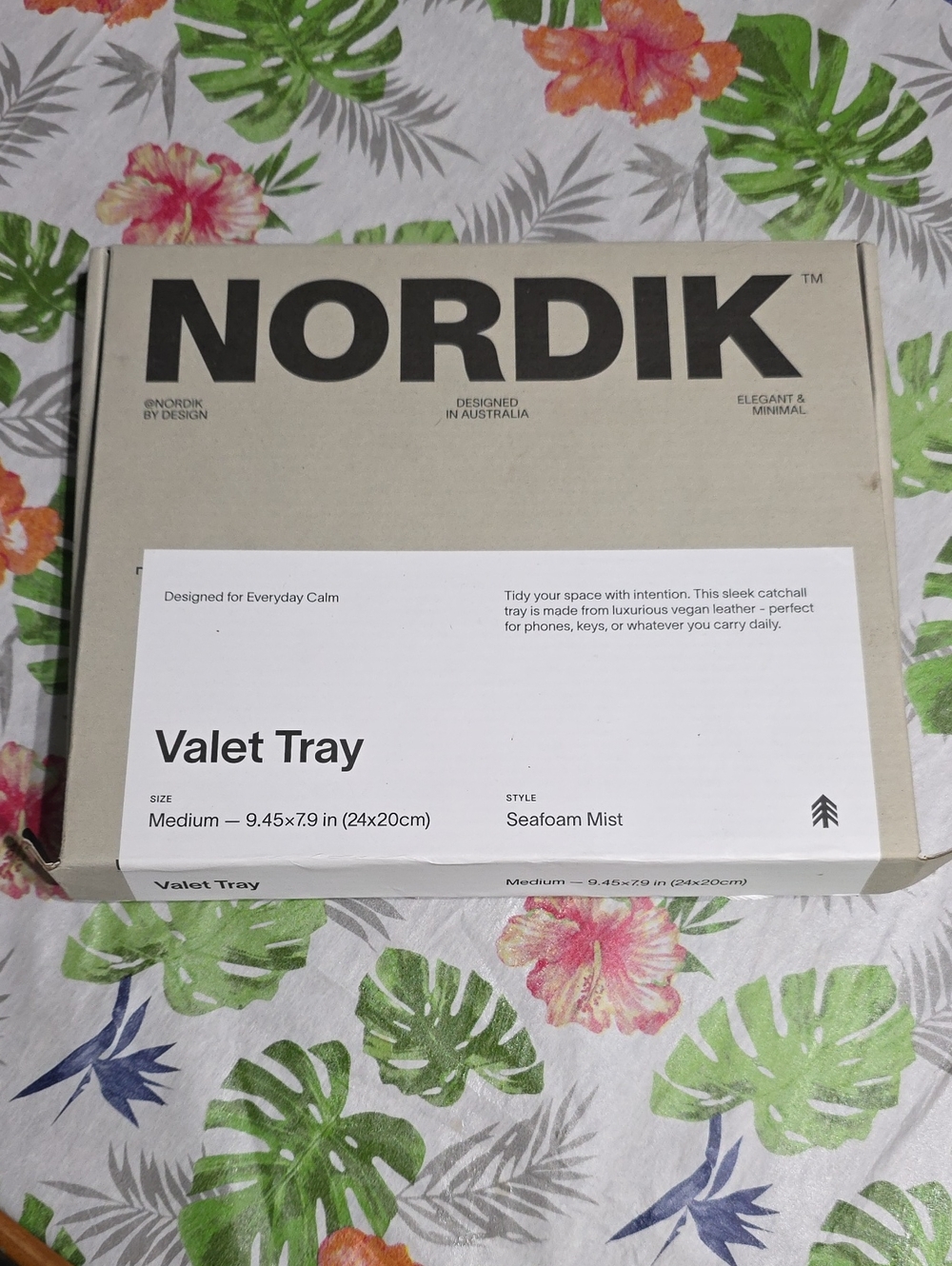 Nordik Valet Tray Vegan Leather